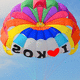 parachute ascensionnel sur mesure / 1-4 places