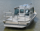 bateau de travail / in-bord / en aluminium