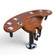porte-canne pour bateau / multiple