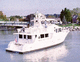 motor-yacht de croisière / trawler / à fly / raised pilothouse