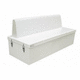 banc pour ponton / 3 places / avec coffre