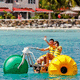 tricycle aquatique 2 places / en plastique