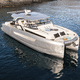 vedette catamaran / hors-bord / essence / bimoteur
