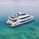 motor-yacht catamaran / de croisière / de charter / à fly