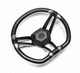 volant en carbone pour bateau à moteur / course / design / trois branches