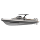 bateau pneumatique bimoteur / RIB / de croisière / en fibre de verre