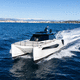 vedette catamaran / hors-bord / bimoteur / hard-top