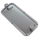hublot rectangulaire / pour bateau / ouvrant