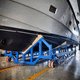 remorque de manutention / pour bateau / pour chantier naval / pour bateau pneumatique