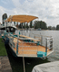 bateau ponton hors-bord / électrique / bimoteur / open