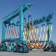 travel lift toutes roues directrices / pour charge lourde