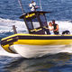 bateau pneumatique hors-bord / bimoteur / semi-rigide / à console centrale