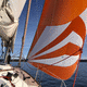 spinnaker asymétrique / pour voilier de croisière