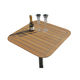 table pour bateau / pour yacht / en teck