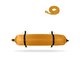 pare-battage pour bateau / pour ponton / cylindrique / orange