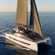 sailing-yacht catamaran / de croisière / 4 cabines / à fly