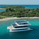 motor-yacht catamaran / de croisière / à fly / électrique