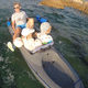 kayak électrique / sit-on-top / de loisir / de randonnée