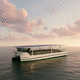 bateau professionnel solaire électrique / bateau à passagers / catamaran / hors-bord