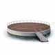 structure flottante pour port / pour le secteur événementiel / pour hôtellerie