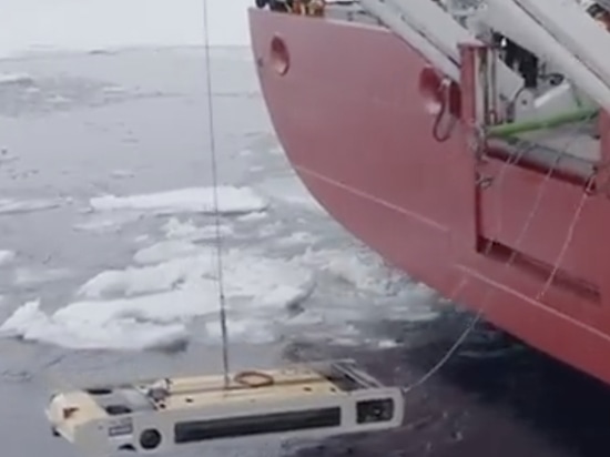 Sabertooth a été déployé dans les eaux de l'Antarctique lors de la recherche réussie de l'Endurance.