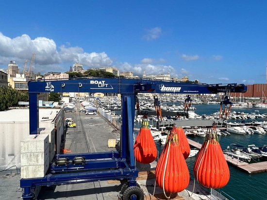 Grue mobile à quai Pelican Lift