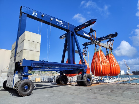 PELICAN LIFT - La nouvelle grue mobile à quai