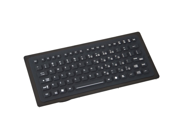 Clavier compact en caoutchouc silicone (montage sur panneau)