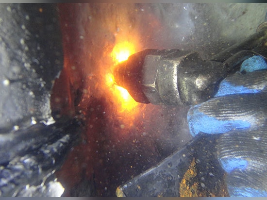 Torche de découpe sous-marine