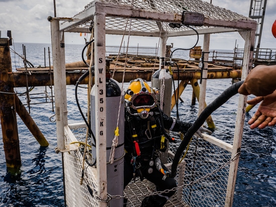 Démantèlement sous-marin efficace avec la torche de découpe sous-marine PVL