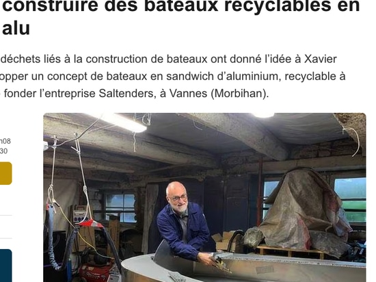 article en ligne dans Ouest-France
