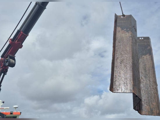 Découpe précise sur le projet Afsluitdijk aux Pays-Bas