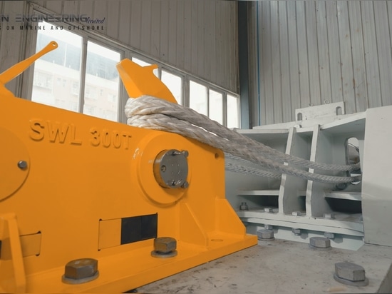 Crochet à dégagement rapide 250T Offshore certifié BV pour les projets d'Asie du Sud-Est
