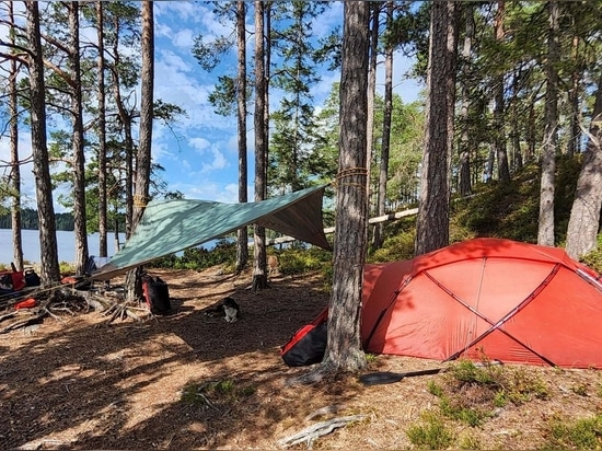 Aventure de plusieurs jours sur le lac STORA LE, en Suède