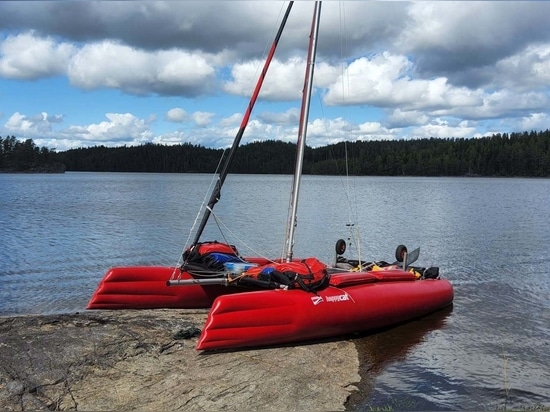 Aventure de plusieurs jours sur le lac STORA LE, en Suède