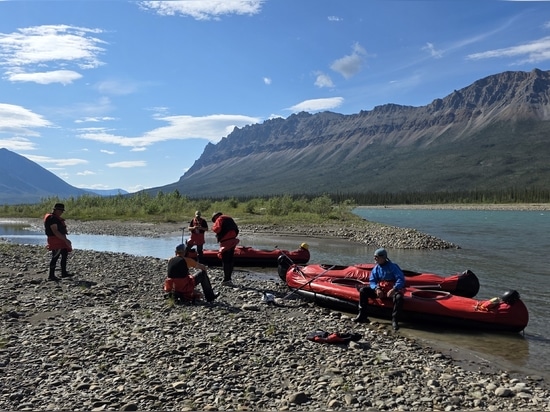 760 km à travers la nature sauvage canadienne