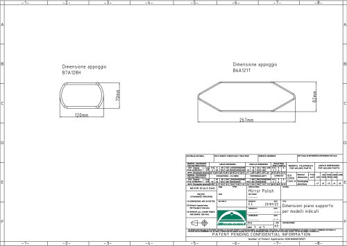 B6-B7 LOWER PLATE DIMENSION