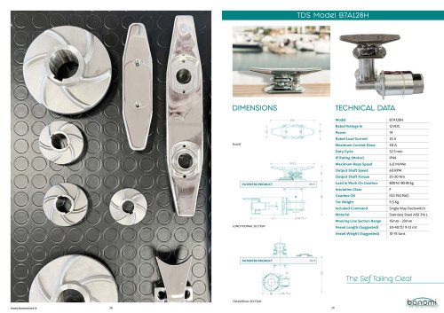 B7128H SCHEDA TECNICA/ DATA SHEET