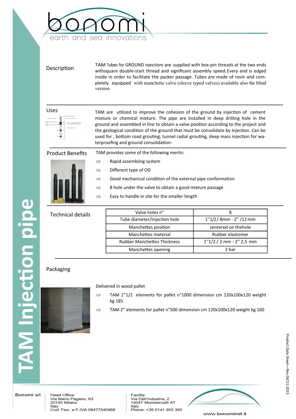 TDS TAM Injection - Bonomi srl