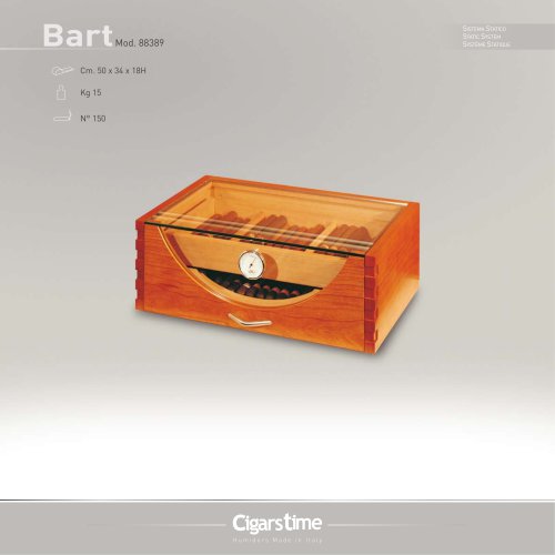 DESKTOP HUMIDOR BART