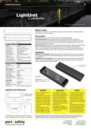 LightUnit Product Data Sheet