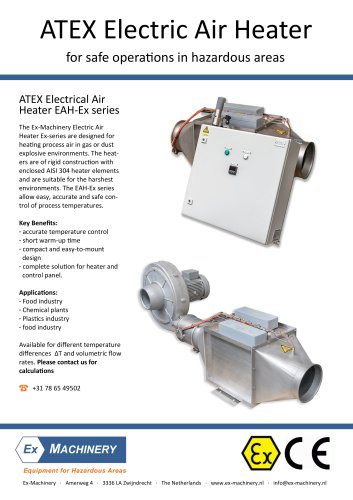 ATEX Electric Air Heater