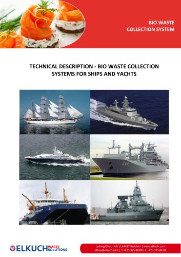 Automatic pneumatic collection system for ships