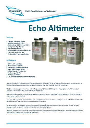 Echo Brochure