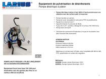 Équipement de pulvérisation de désinfectants - 6