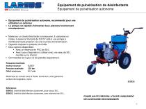 Équipement de pulvérisation de désinfectants - 9