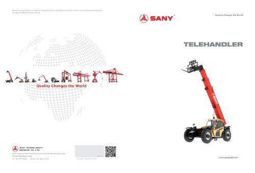 sany telehandler for sale near me