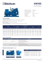 4 W105S Generator - 2