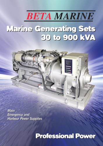 Generators 30 to 900 kVA