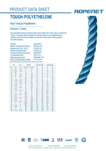 TOUGH-POLYETHELENE